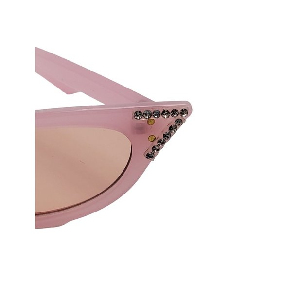 Pride Pink Cat Eye Design Your Own Rhinestone Sunglasses - Picture 10 of 10